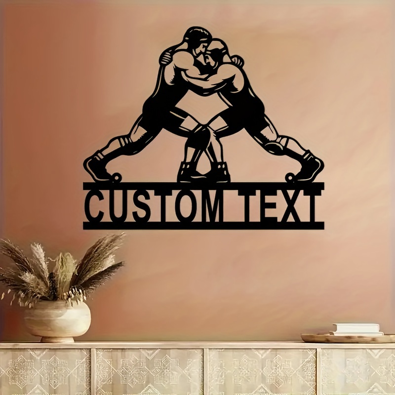 

Metal Wrestling - Personalized For , No Needed, For Enthusiasts & Athletes