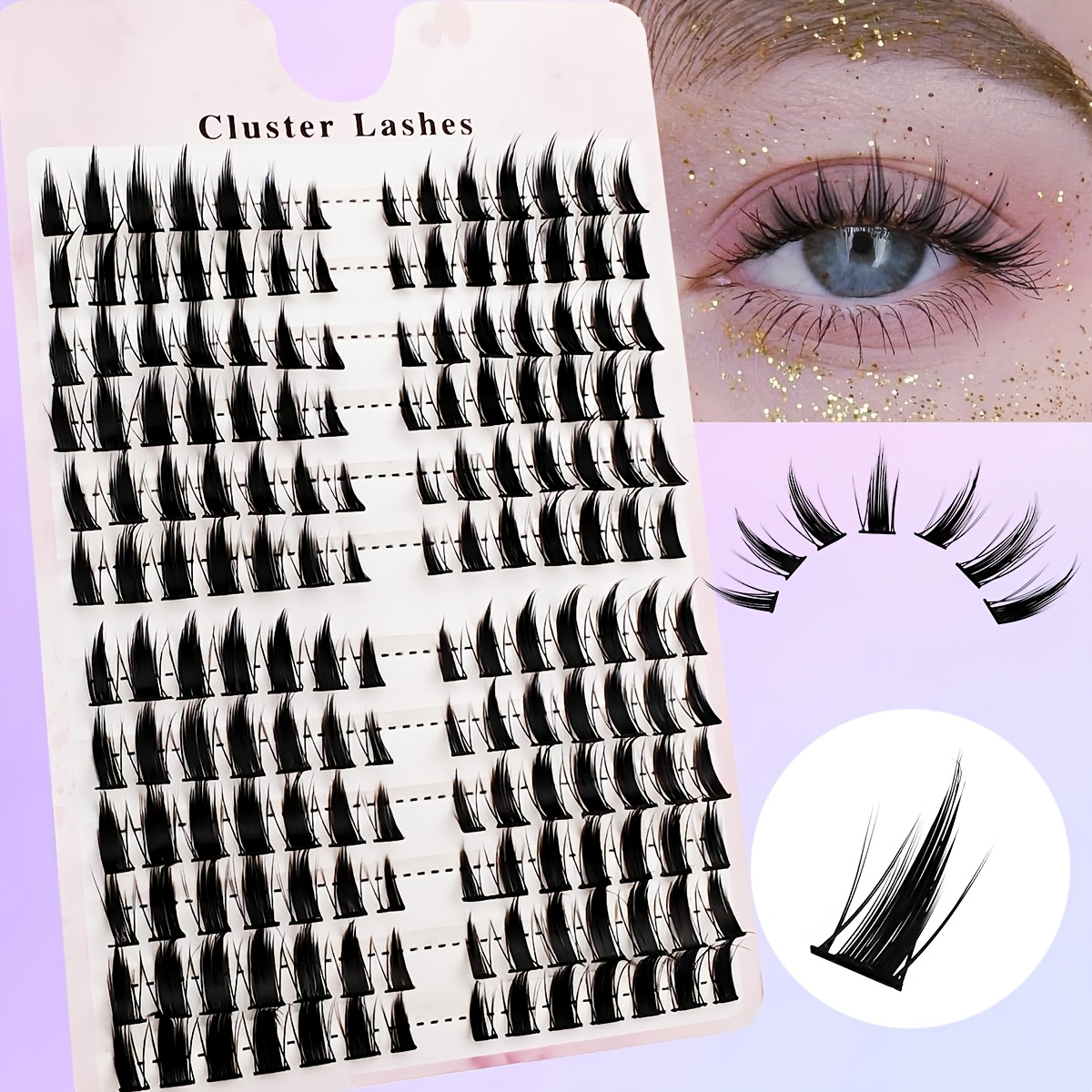 

168 Of Comic Eyelash Extensions In Asian Style, Featuring Pointed Tips For A , Diy At Home.