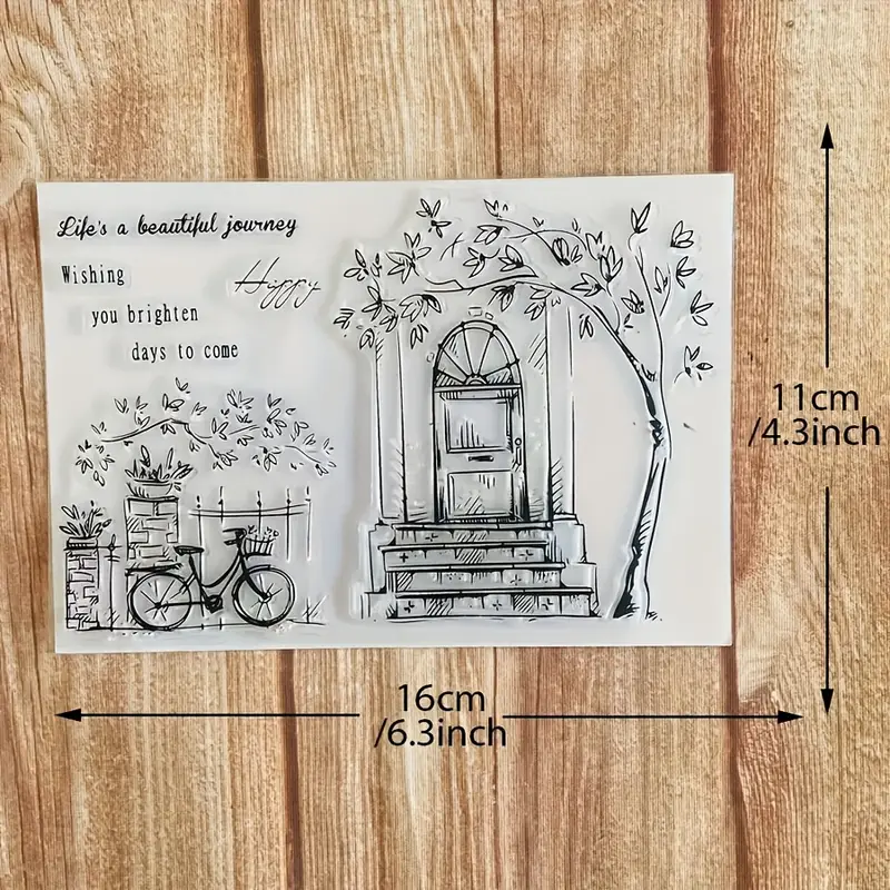 Hof Buchstaben Stempel für Scrapbooking Basteln Dekorieren Fotoalbum Prägen Karten Herstellen Klare Stempel und Gummi Prägewerkzeuge