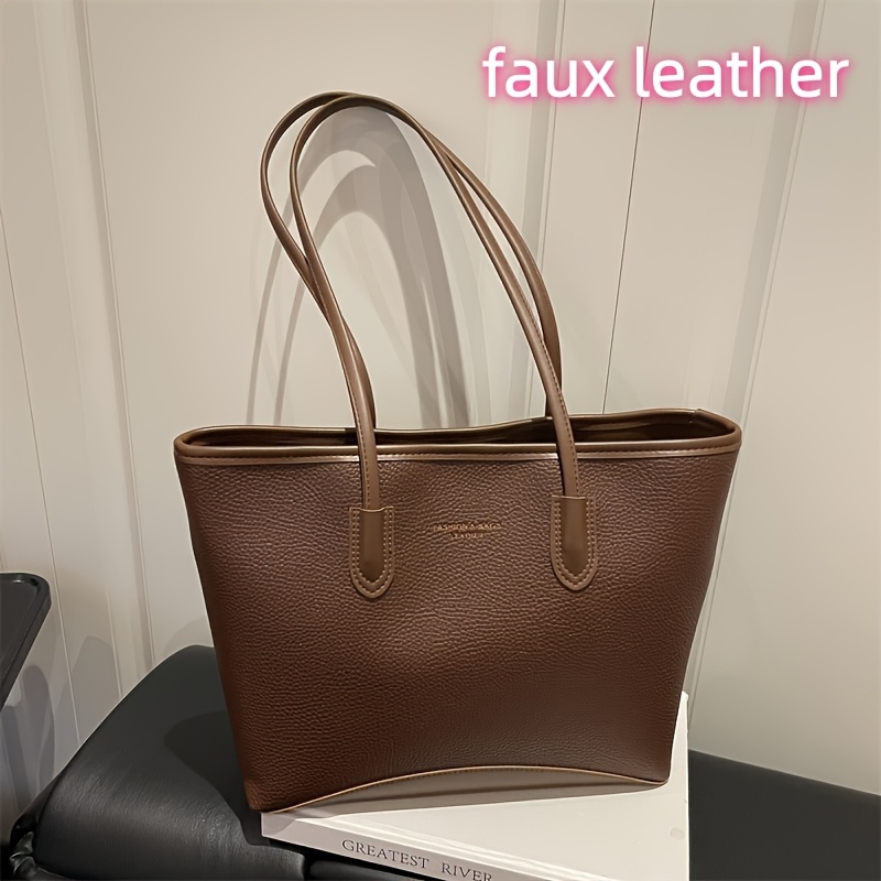TEMU Bolso de para mujer: bolso tote mini de viaje diario de moda vintage, bolso de versátil, bolso de con de y color de , estilo coreano elegante,
