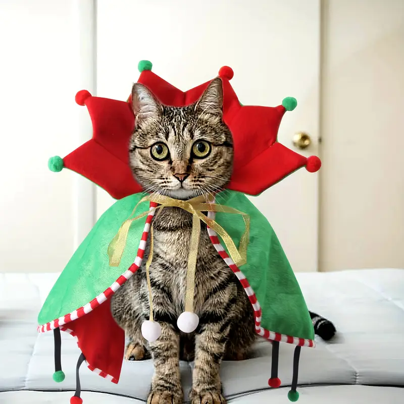 cat dress for christmas Christmas Outfit for Cats