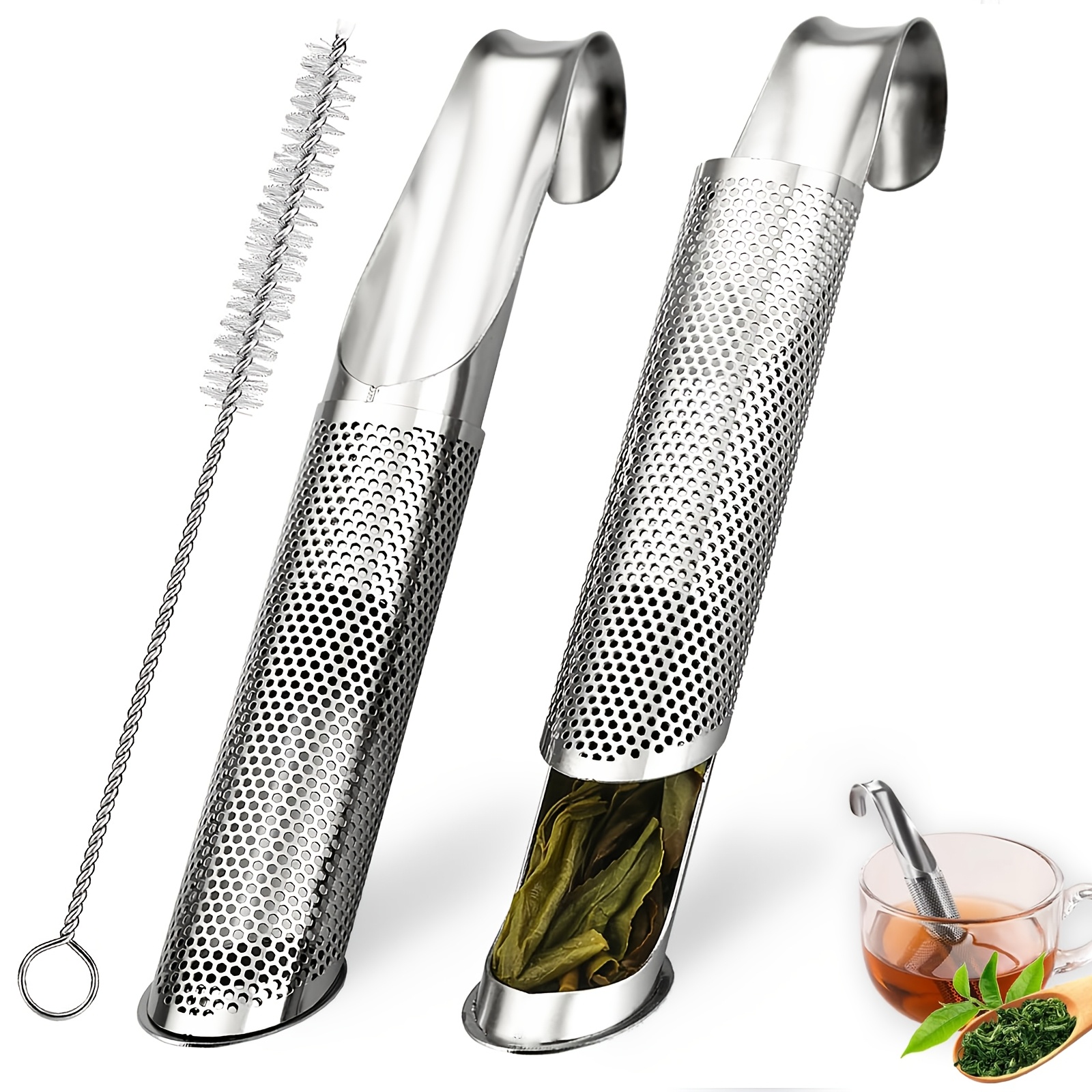 E-shop 2er/3er Set Tee-Diffusor aus Edelstahl