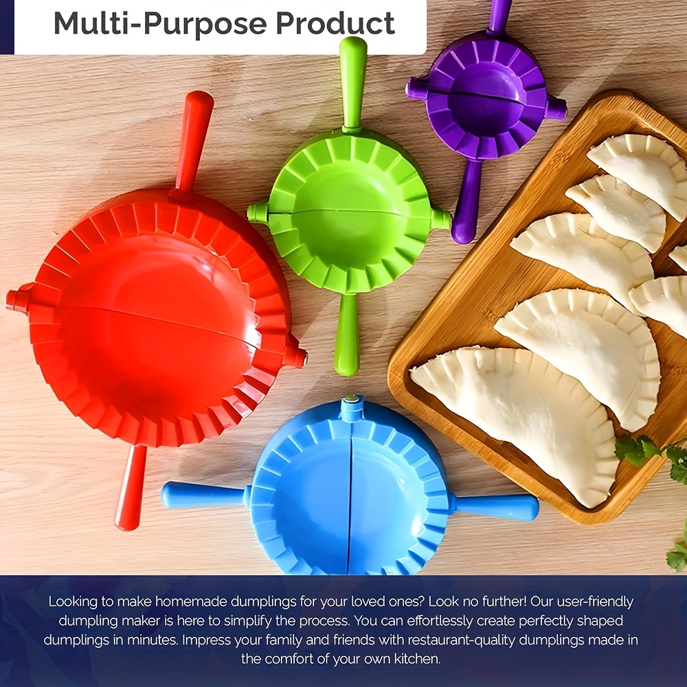 4pcs solutions dumpling maker set pierogy maker pastelitos maker press with ravioli maker pierogi cutters baozi maker dumplings machine mini pie maker dupling maker   maker details 2