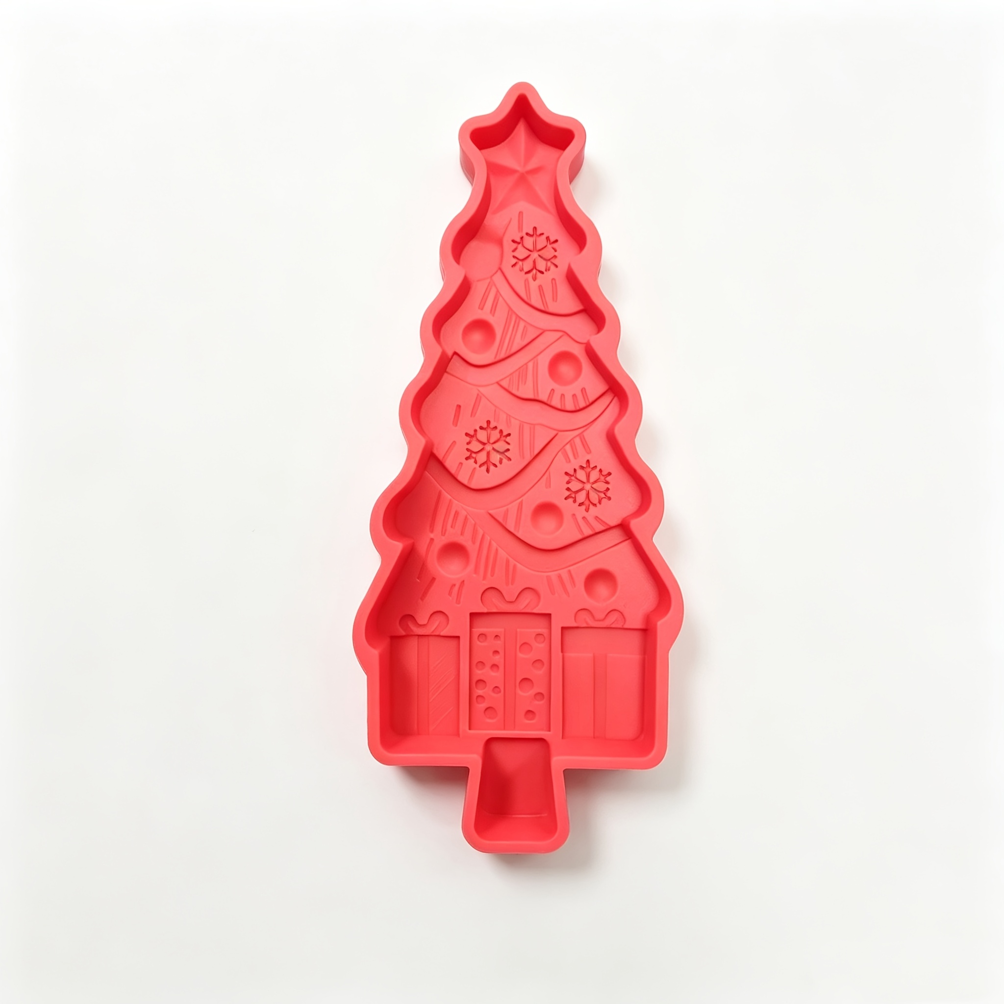 TEMU Diy Handmade Christmas Tree Ornament Mold, Suitable For Plaster, Scented Candle, And Soap Making, Holiday Gift Crafting, Home Decor
