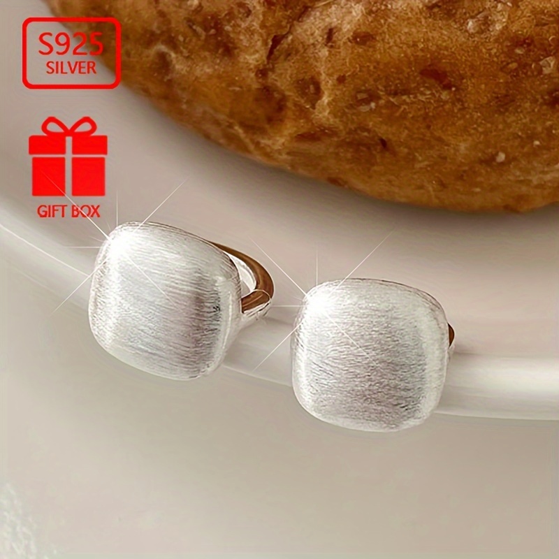 

Weight 3.26g 2pcs Women's Fashion 925 Silvery Women's Suitable For Commuting And Parties Suitable For