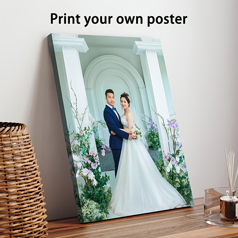 item picture 2d flat custom self   canvas print with wooden frame personalized canvases with   for home and couple portraits high definition wall art suitable for   decorations in   sizes