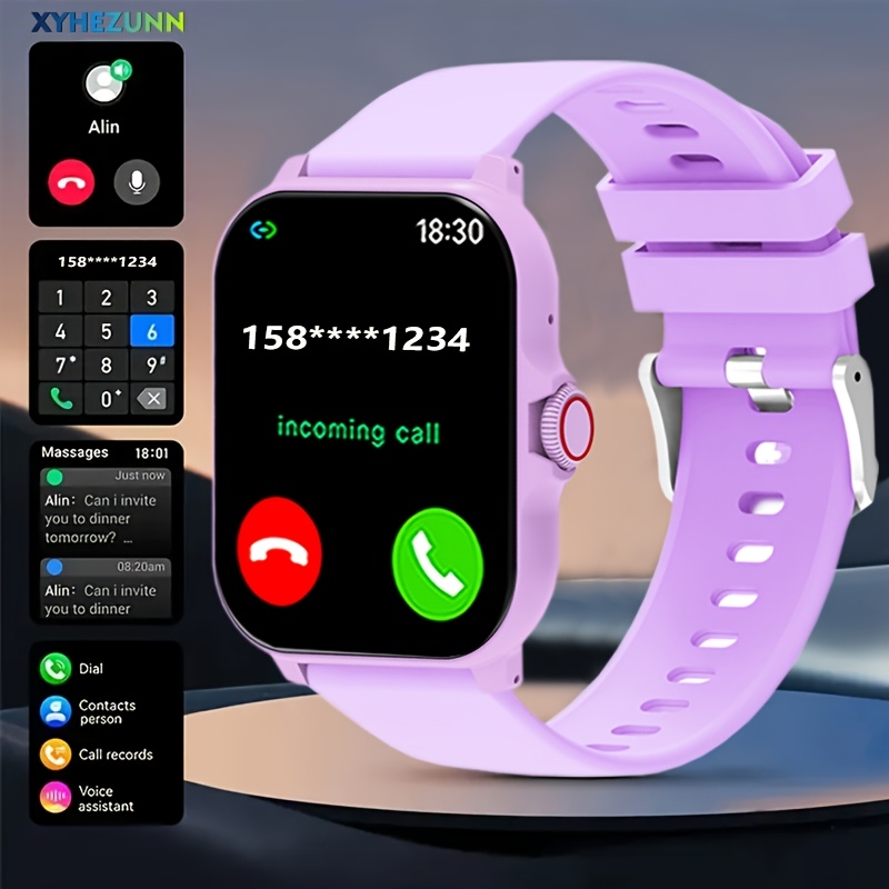 2026 83 inch full touchscreen smartwatch wireless 5 0 call text music multiple sports 260mah battery usb charging ideal gift for an fashion accessory vibrant display Product details 1