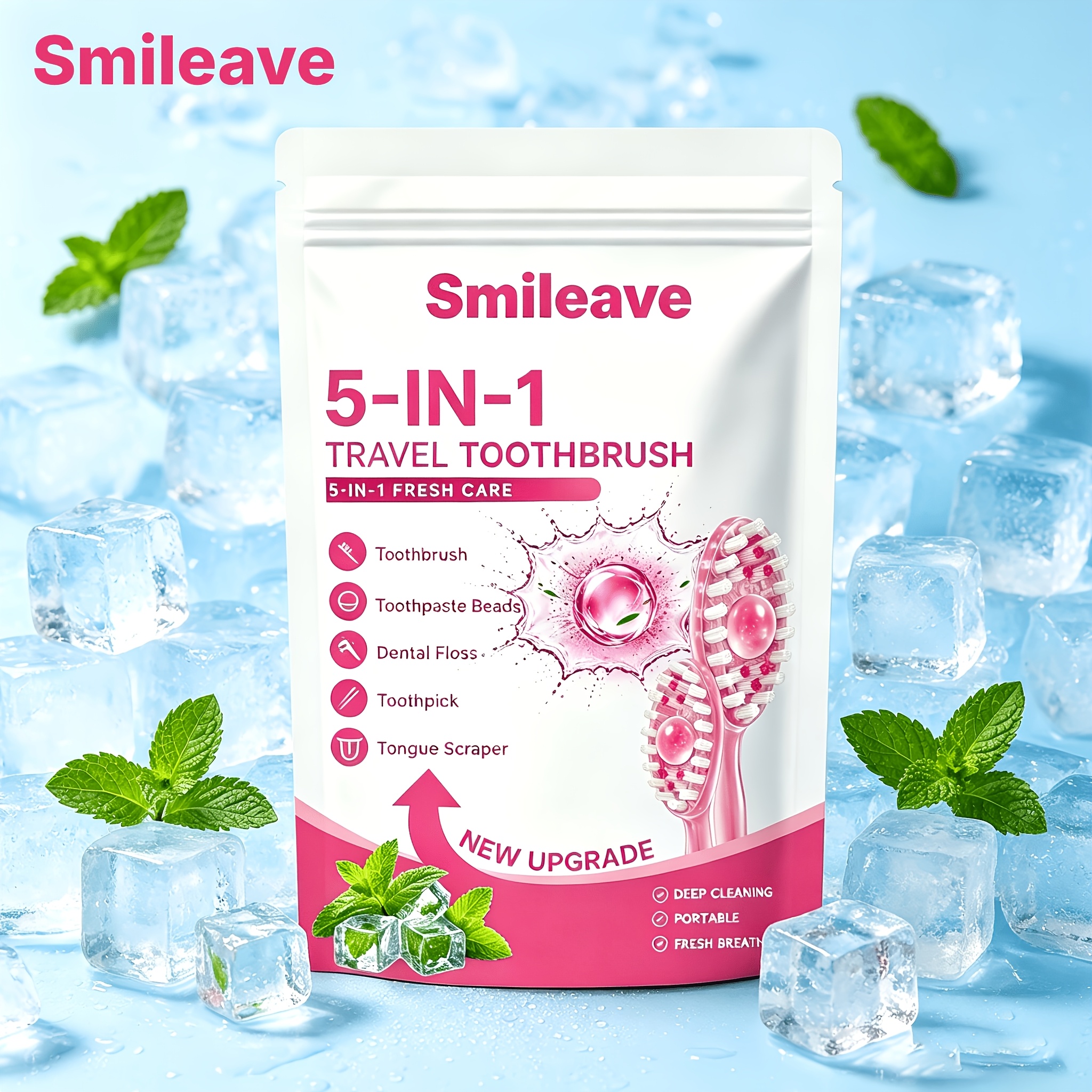 Smileave Brand 10pcs/Pack Multifunctional Dental Care Kit