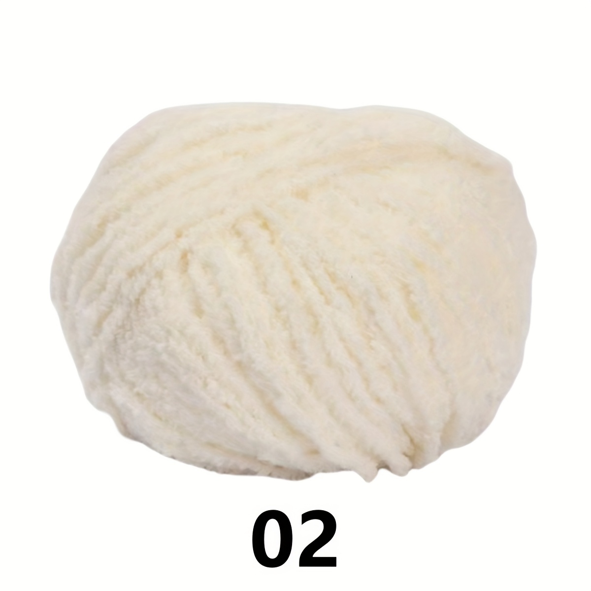 TEMU Hilo de terciopelo coral y esponjoso de , fino, para toallas, para tejer a y hacer ganchillo, bolsos, gorros, muñecas