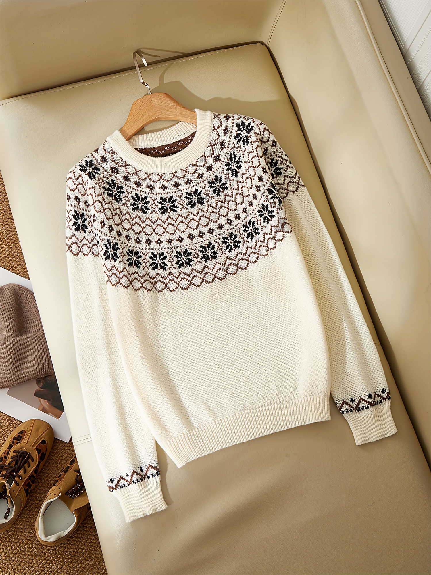 fair isle pullover Temu Deutschland