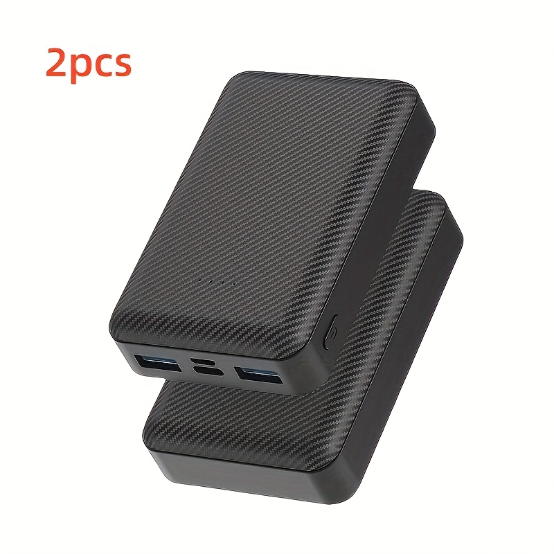 TEMU 20000mah Power Bank Heated Vest 5v 3a Output Power Bank Heated Jacket Battery Charger External Battery Winter Heating Scarf Socks Power Bank