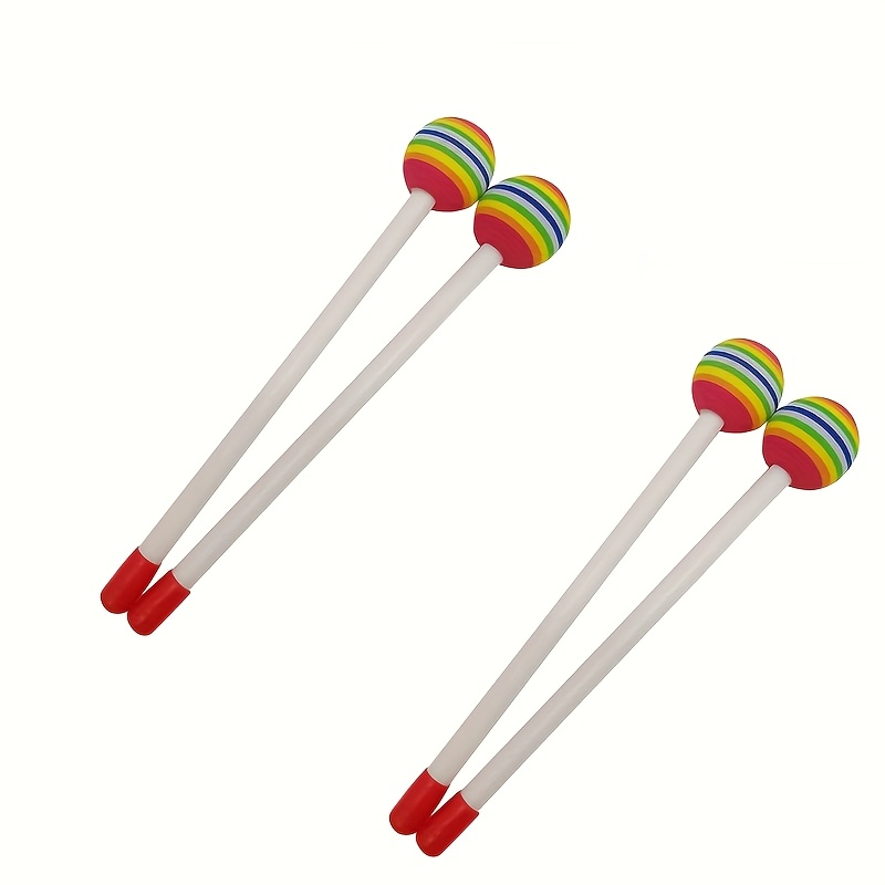 

4/2pcs 2 Specifications Rainbow Musical Instrument Drumsticks For You From To And Play Musical Instruments Accessories