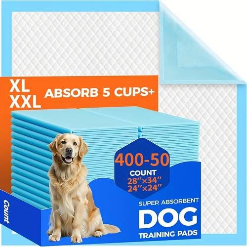 xxl 28 34 inches xl 24 24 inches extra large super absorbent puppy pads leak proof odor resistant pet pads convenient for potty training and accident management pads for home use simple and convenient christmas gift
