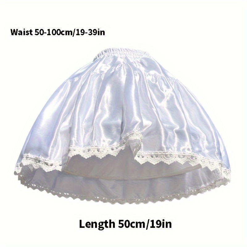 White tulle 2024 cage skirt