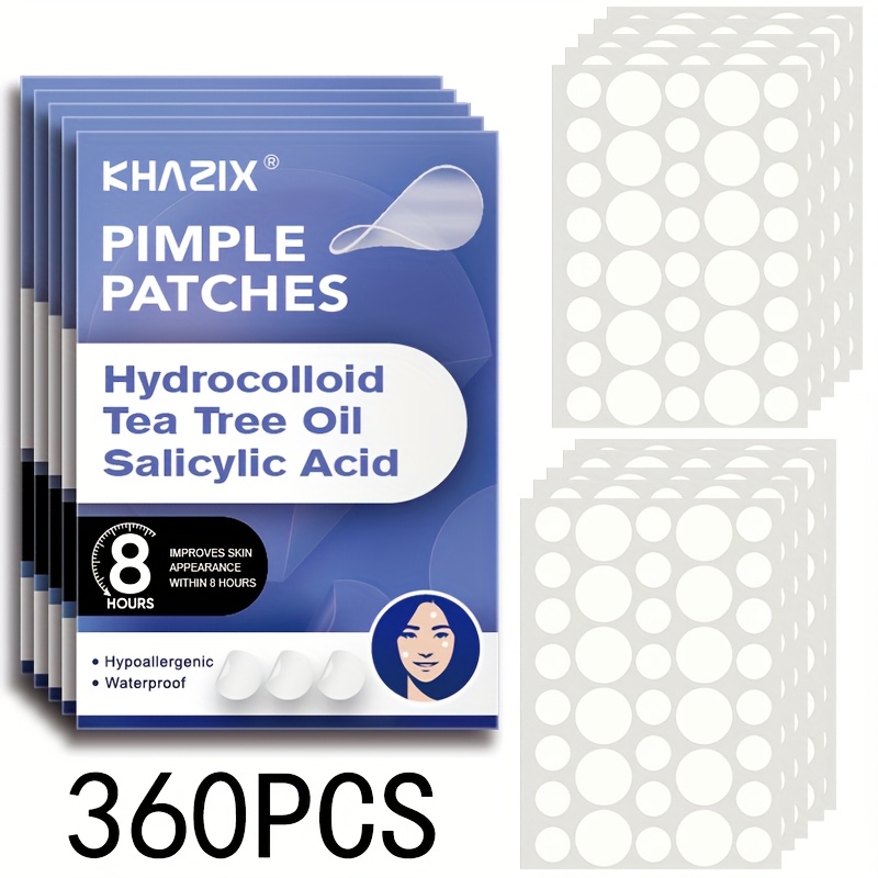360pcs Khazix Hydrocolloid Patch, With A Round And , Can Easily Cover Blemishes And, Suitable For Types. Covering Up , With A And