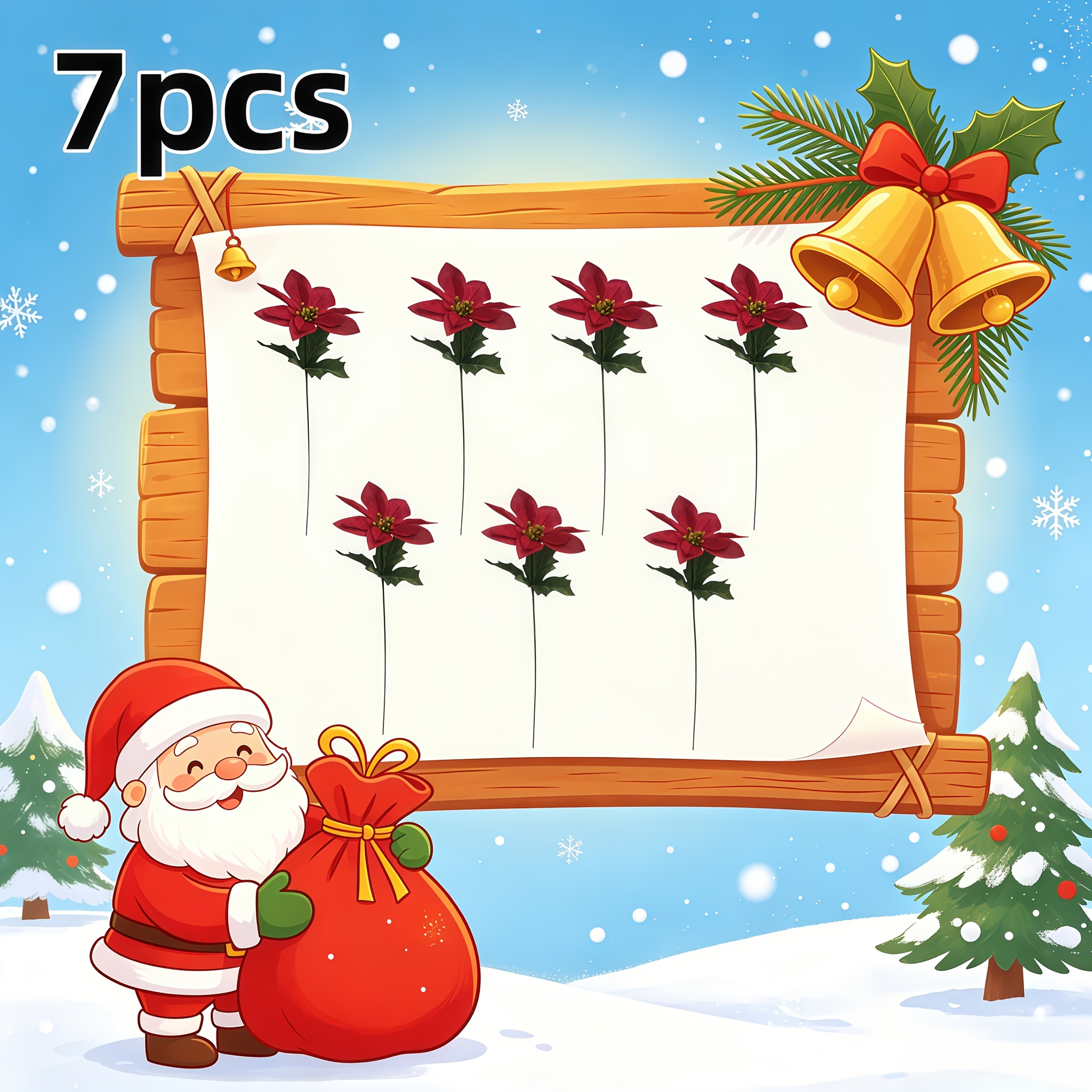 TEMU 7pcs Artificial Simulation Of Red Carnations, Autumn/winter Decorative Items, Use, Suitable For Home Windowsills, Party Tables, Wedding Aisles,