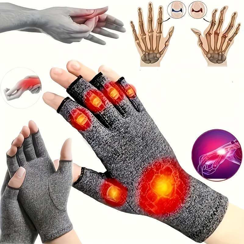 Hot and Cold Hand Therapy Gloves, Hand Ice Pack, Ice and Heat Therapy Pain  Relieving Mittens | Microwavable and Freezable, Arthritis, Finger and Hand