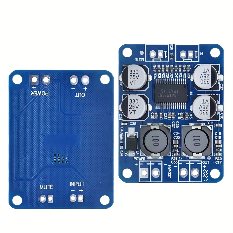 Amplificateur Numérique Stéréo TPA3118 Bluetooth 30W+30W - Alimentation 12V/24V Pour Voiture Ou Maison