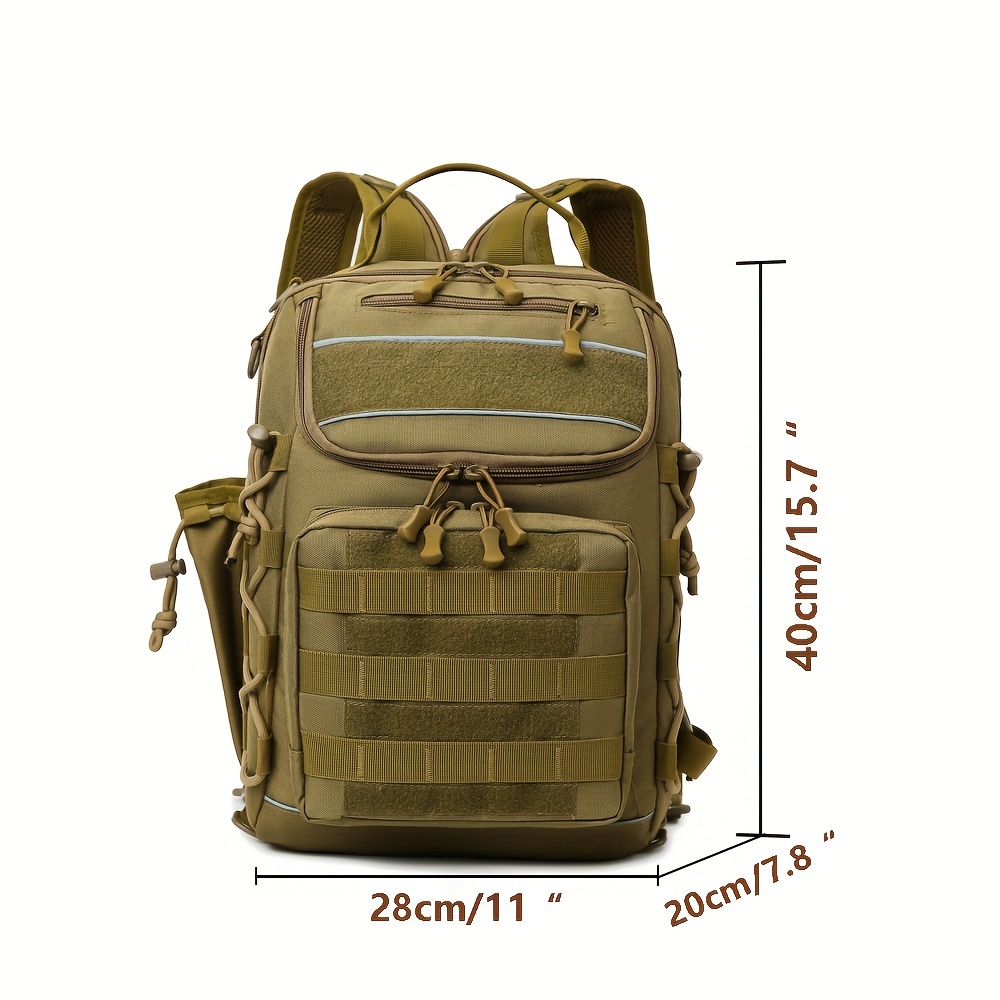 Fishing Backpack Large Capacity Storage Bag Suitable Bait - Temu