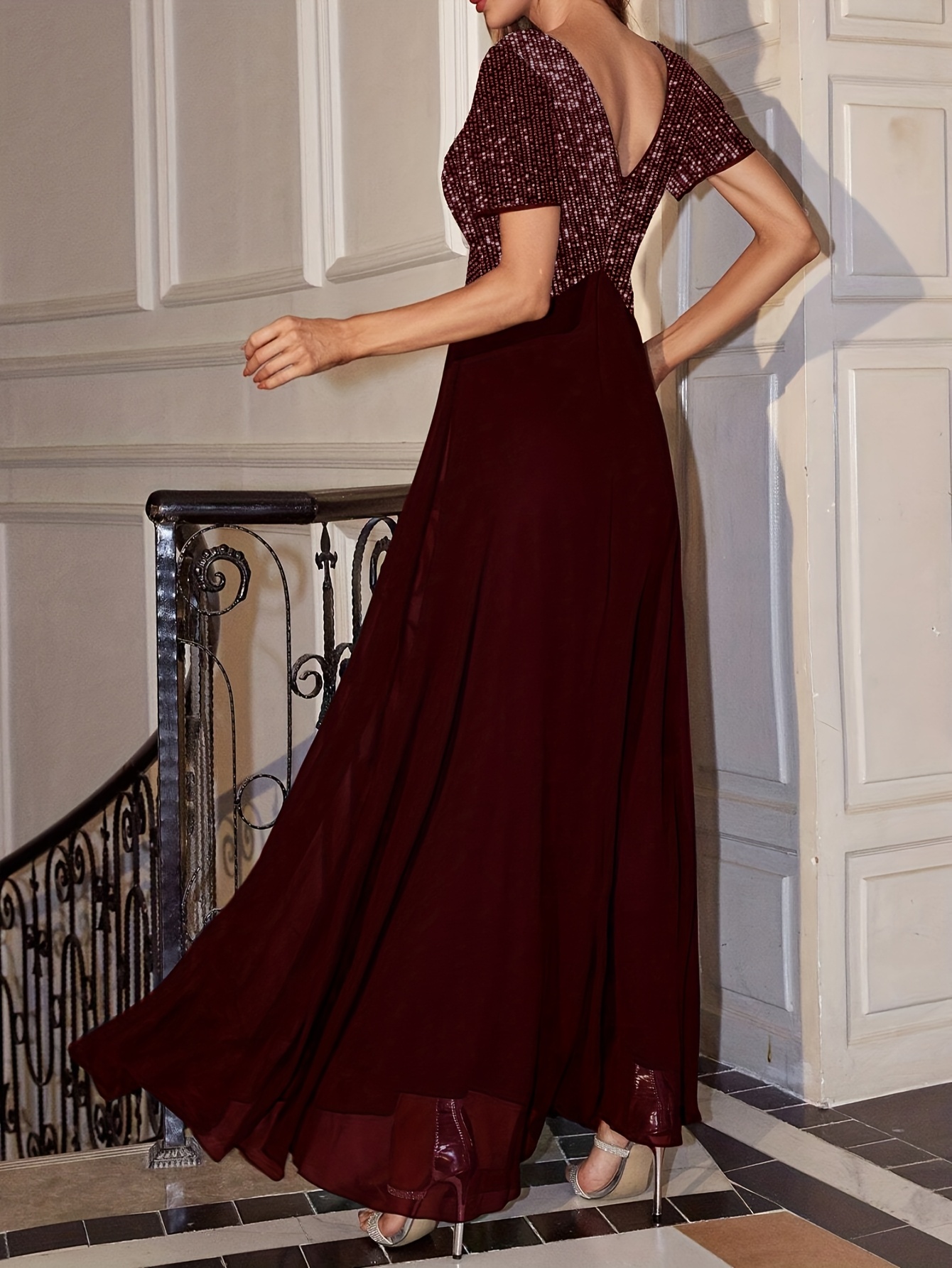long layered tulle dress A-LINE LAYERED TULLE GOWN CDCD0154