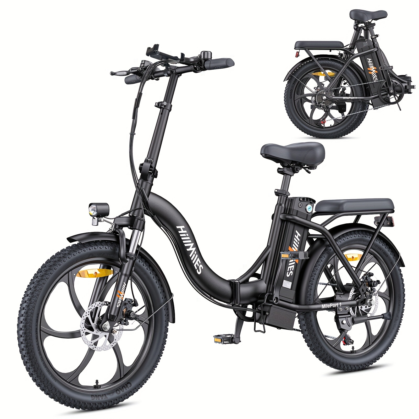 mileport folding electric bike step frame 13ah removable Temu