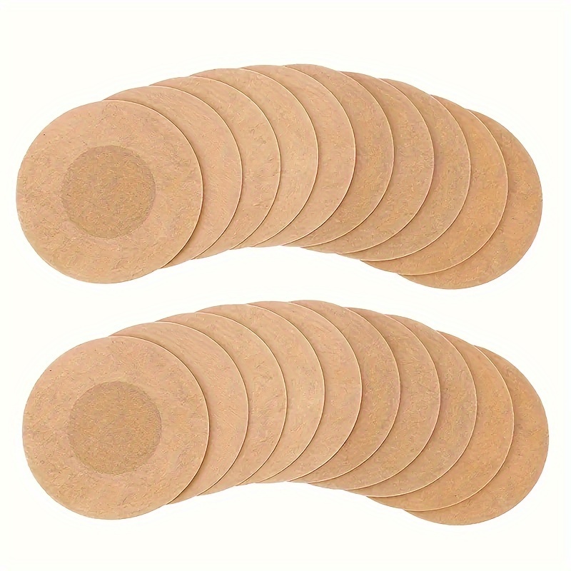 10/20/50/100pcs Disposable Invisible Nipple Covers - Ultra-Thin Breathable Non- Fabric, Anti-Convex Point Design, Round & Flower Shapes for Seamless Under Clothing, Women's Fashion & Lingerie Accessories, Discreet Underwear, Floralshaped Patches, Ultrathin Material