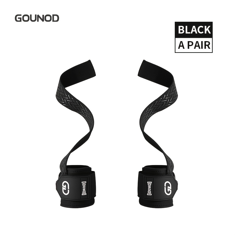 1pair Lifting Straps For Weightlifting, Unique Texture Design, Double, Support Deadlift Straps Hard Pull Exercise Straps For Men And Women