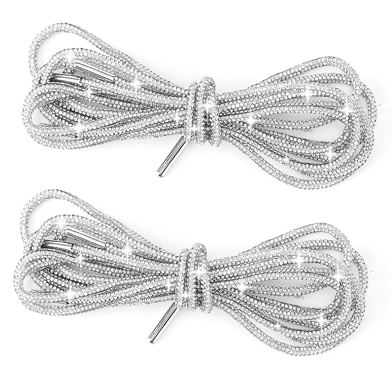 

Shoelaces - 1pc, Round Diamond For & , Diy