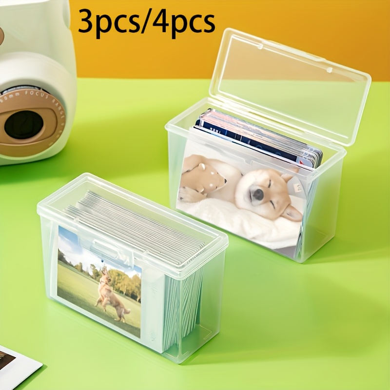 

3pcs/4pcs Playing Card Boxes, Clear Deck Cases, No Cards Included, Christmas, Halloween, Thanksgiving Day Gifts