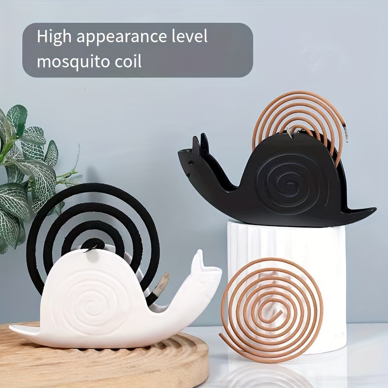 

Creative Snail Mosquito-repellent Box Mosquito-repellent Tray With Ash Tray Portable Mosquito-repellent Device Mosquito-repellent Rack Furnace Mosquito-repellent Rack