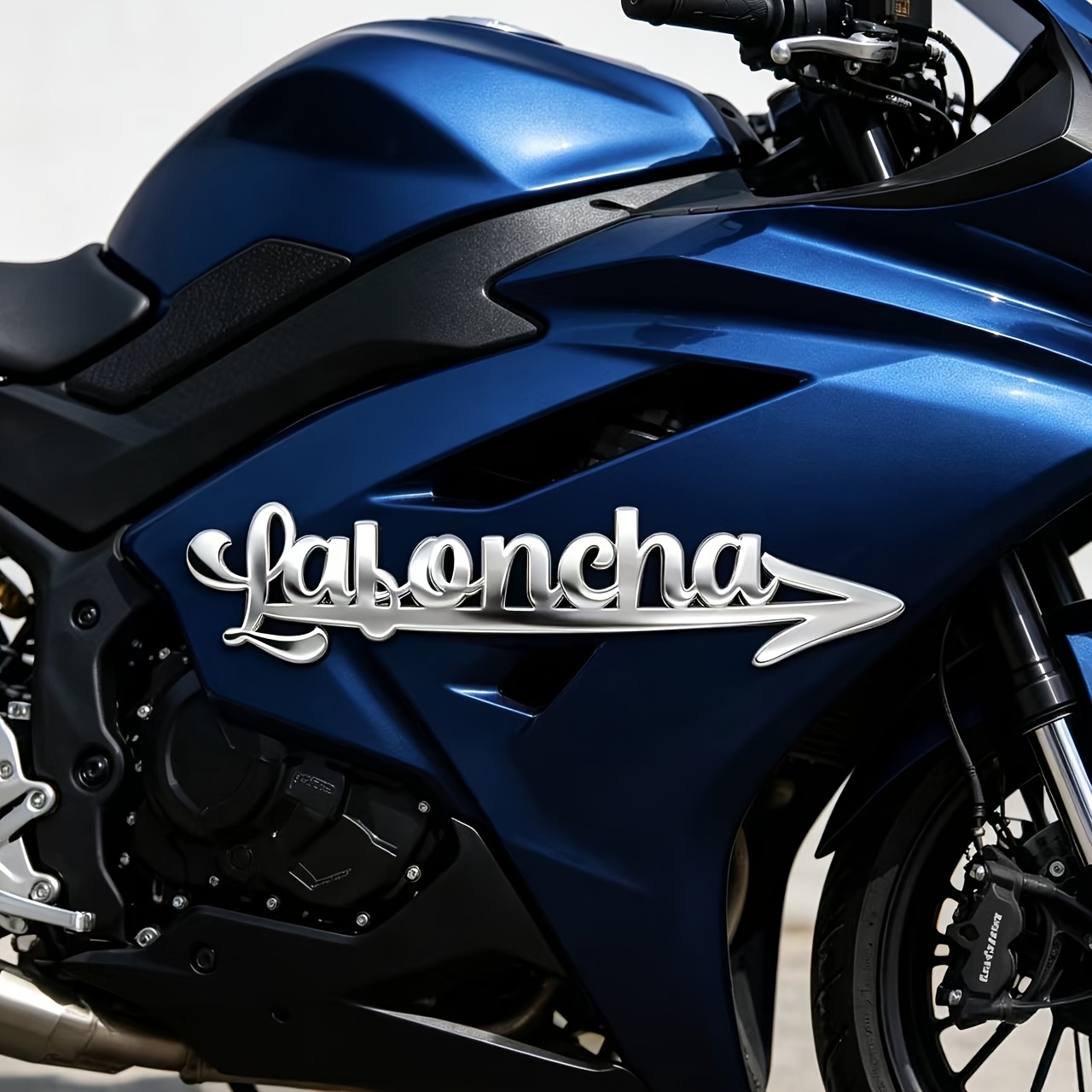 TEMU [customizable]single-piece Arrow-shaped Emblem With Customizable Text, Stainless Badge, Vintage And Elegant Style, Durable And Attractive,