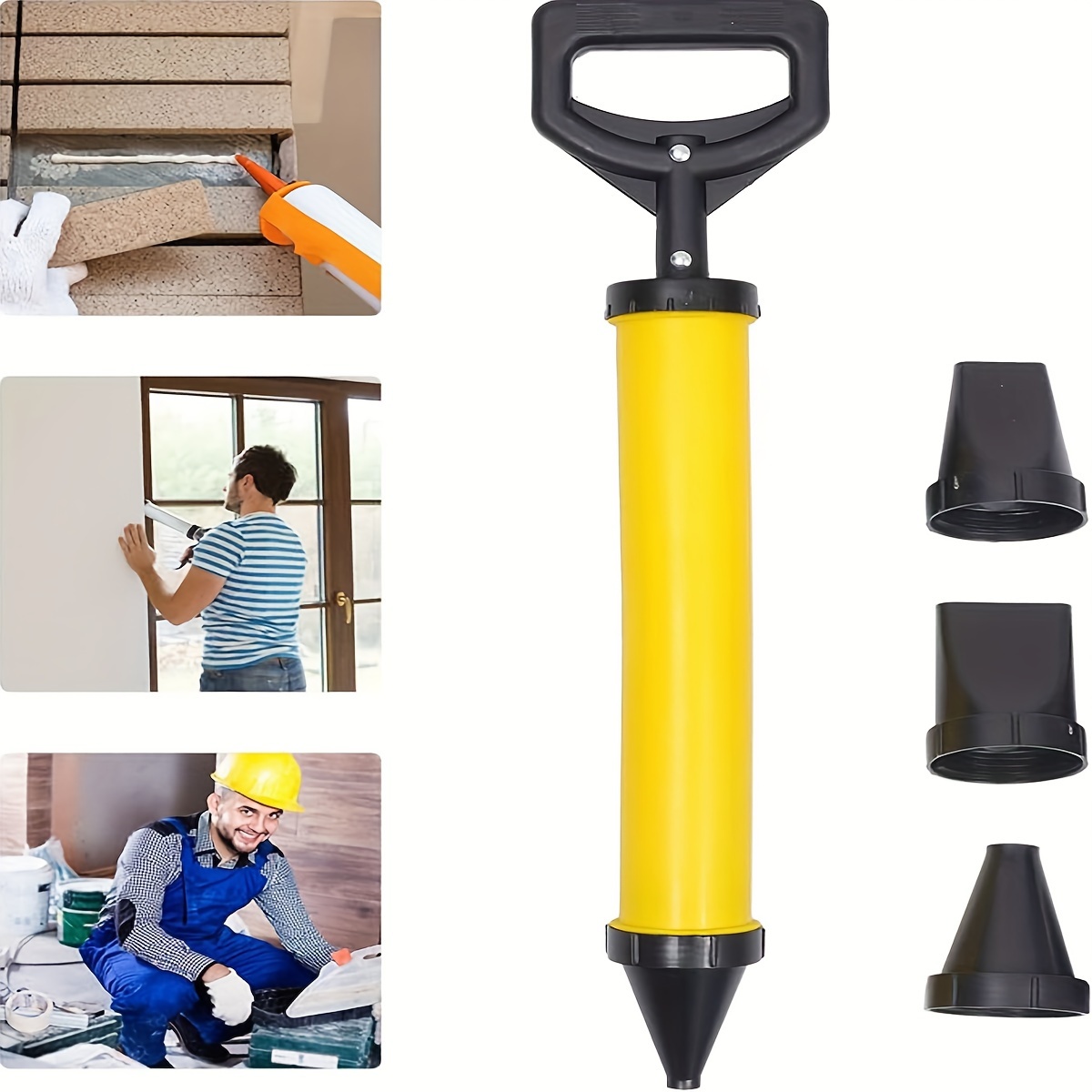 

Mortar Pointing Grouting Gun Sprayer Applicator Tool For Cement Lime 4 Nozzles, For Lime Cement Construction Tools
