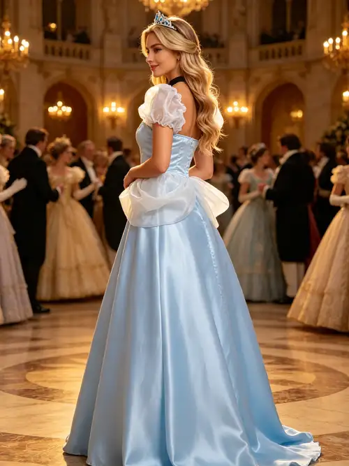 cheap princess dresses for adults Glitter-Mesh Long A-Line Prom Dress size long a Disney Princess Costumes for Adults