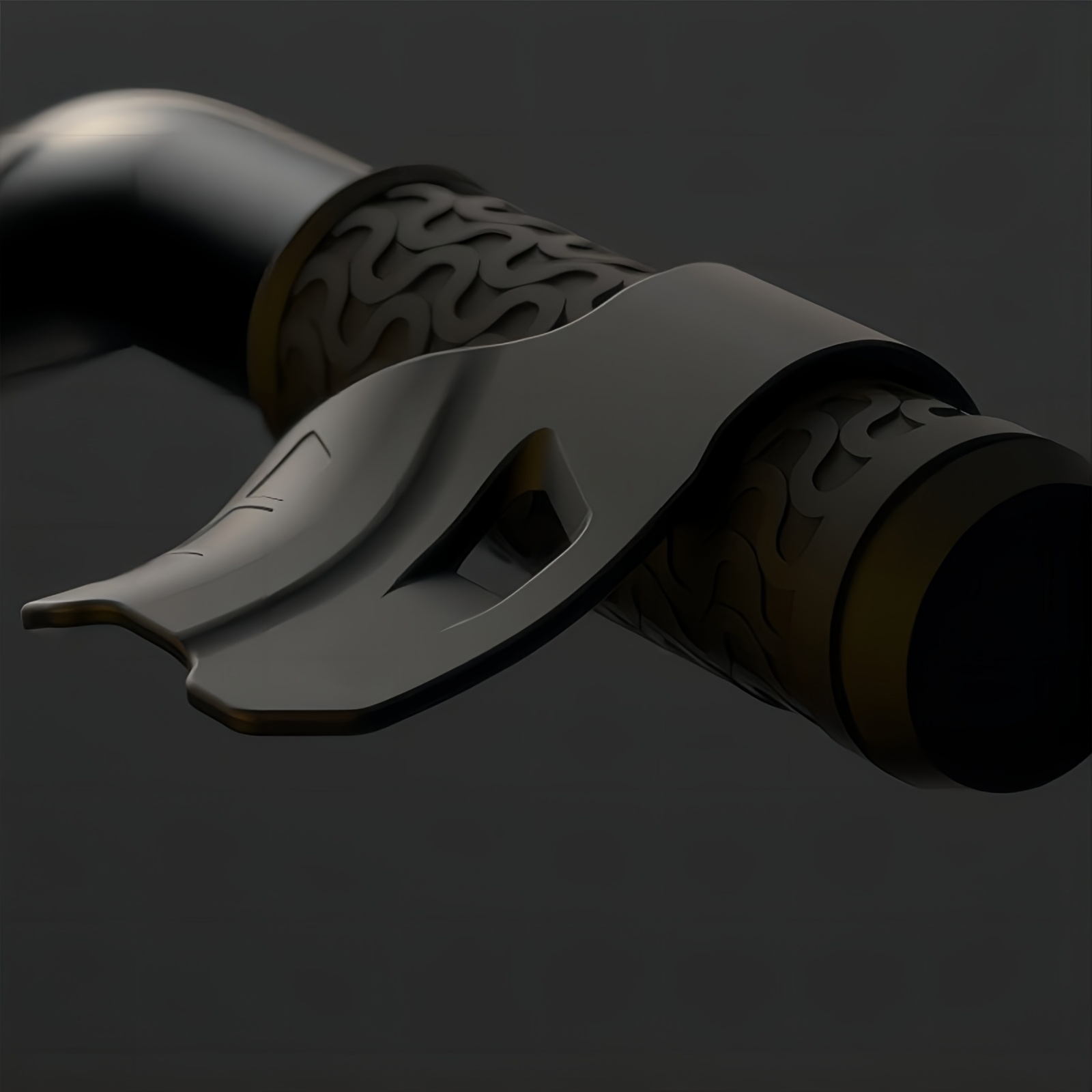 Image of Set Of 4 Black Throttle Holders Designed For Motorcycles, Providing Wrist Support For Throttle Control, Enhancing Grip For Cruise Control On Bikes, Scooters, And Electric Bicycles