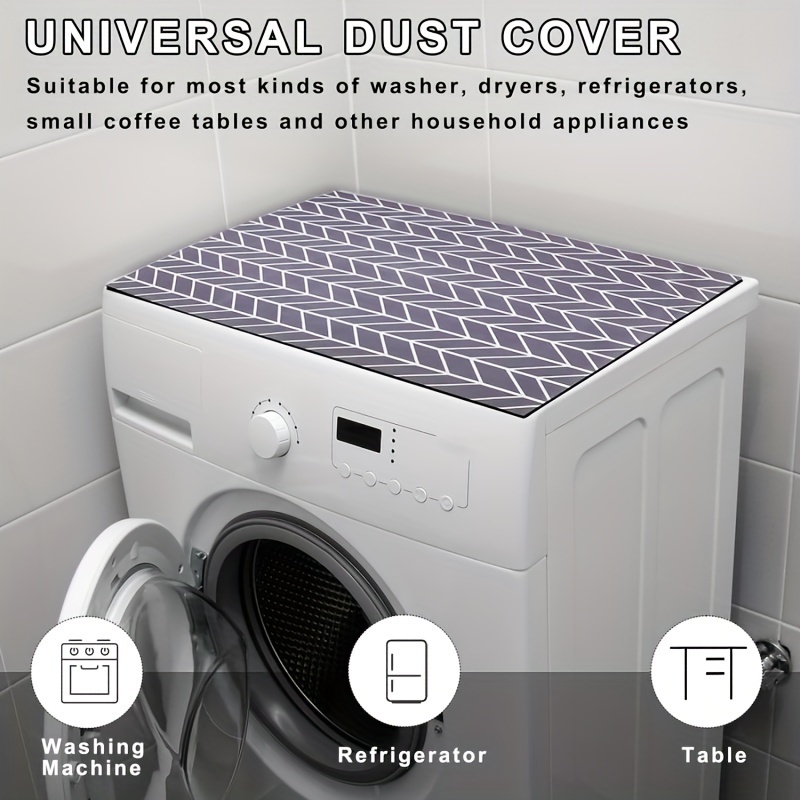 Housse Protection Machine à Laver Réfrigérateur Housses Anti-poussière 2 Pièces - Machine à Laver Et Réfrigérateur Cover Frigo Lave-linge