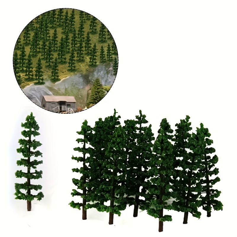 

20- Miniature Plastic 9cm For , Architectural Sescenery Diy - Educational Kit For Adults, , Abs