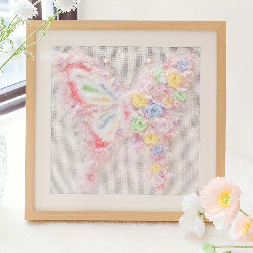 Handmade Butterfly Fabric shops Art