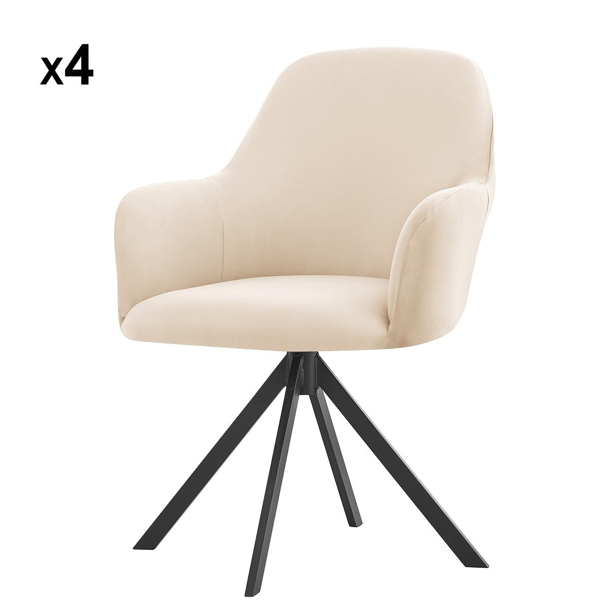 E-shop 4/6-teiliges Stretch-Faser-Set für Sessel, Hotel-Design, Stoffbezug für Hochsitz