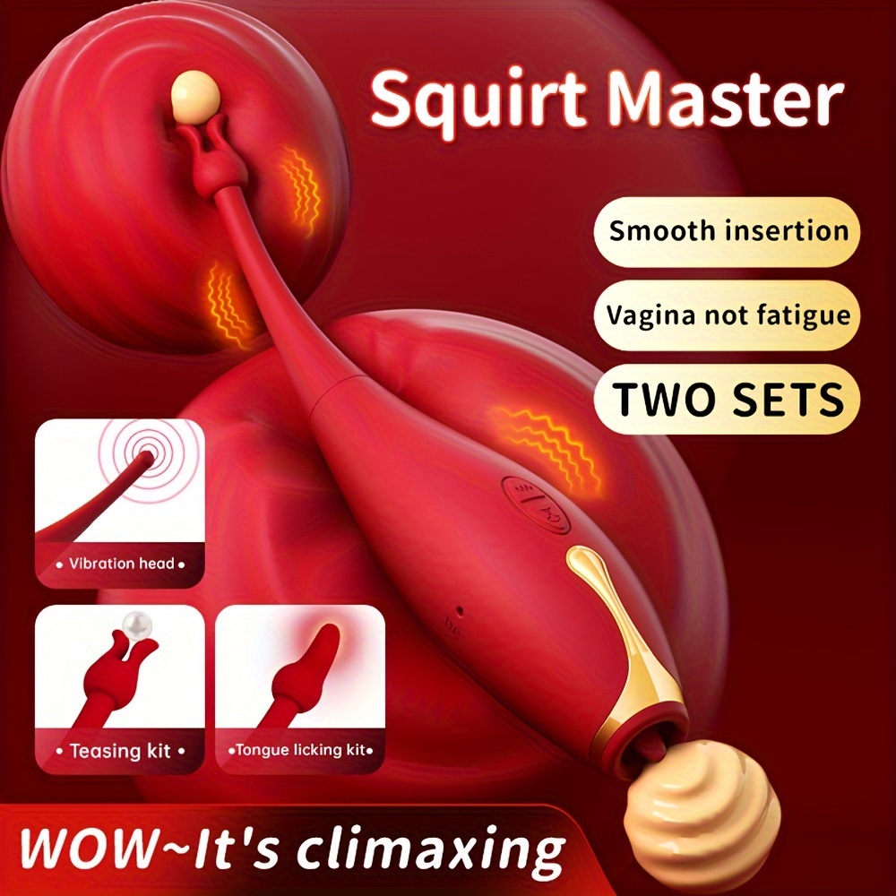 1pc g spot vibrator for women stick 10 vibration 10 frequency tongue nipple g spot adult toys 0