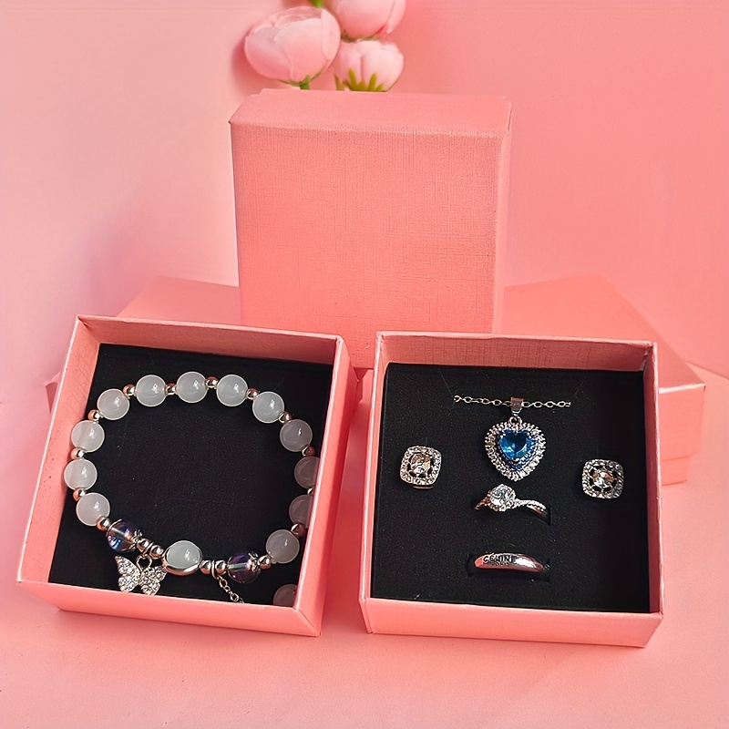 36pcs new stylish high end jewelry box   displaying necklaces pendants earrings rings studs and earrings ideal gift packaging for proposals weddings anniversaries   birthdays or mothers day presents Product details 4