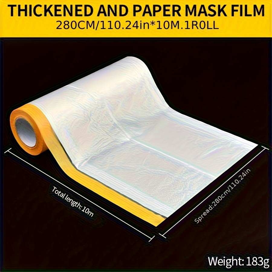 Transparent Paint Protection Film, Waterproof And Dustproof, Cutting Protection Film For Walls And Furniture, Tape For Painting Projects