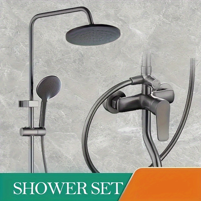 Cabezal de ducha, filtro de alta presión, ahorro de agua de 3 modo, función  espray de mano, duchas para piel seca y cabello.