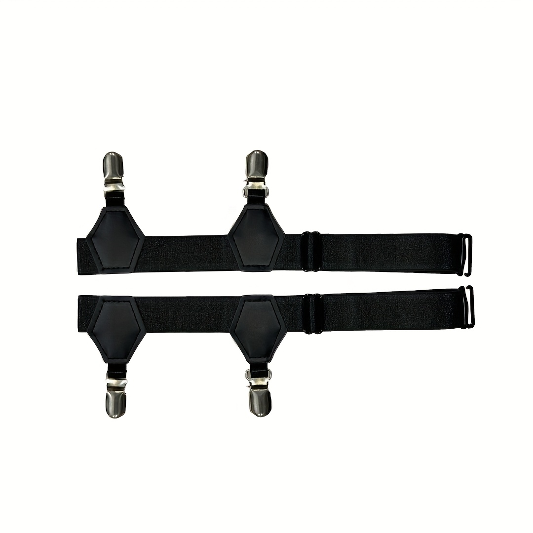 suspender clip industrial garter belt Black Nylon-Coated Metal Garter / Suspender Clips main image 1