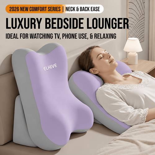 item picture bed rest pillow for reading 2pcs adjustable memory foam wedge pillow extra large backrest for sitting up in bed cozy for watching tv gaming laptop relaxing leg detachable headrest washable cover for