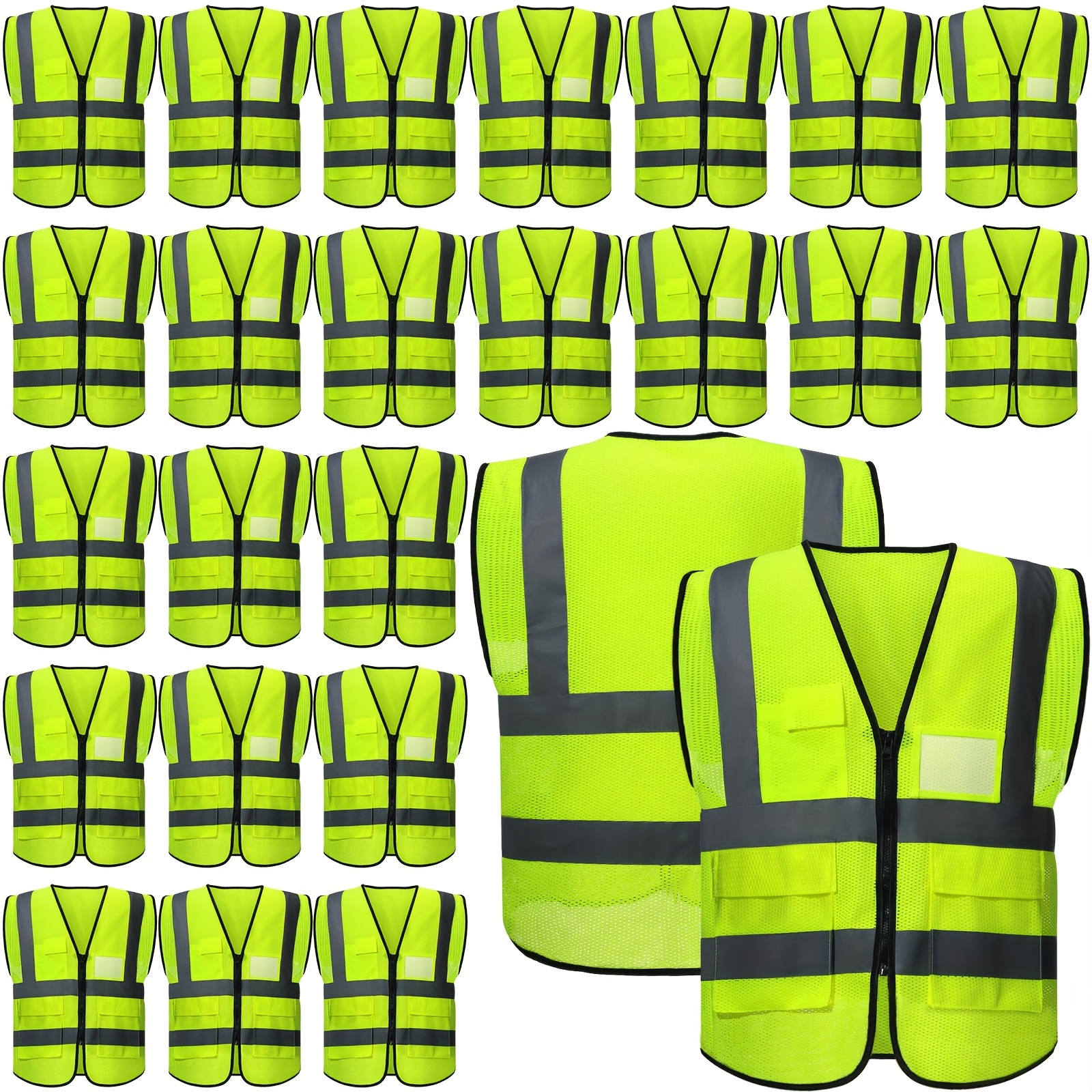 Aazon.co: AYKR 11 Color Ladies High Vis Reflective Safety Vest For