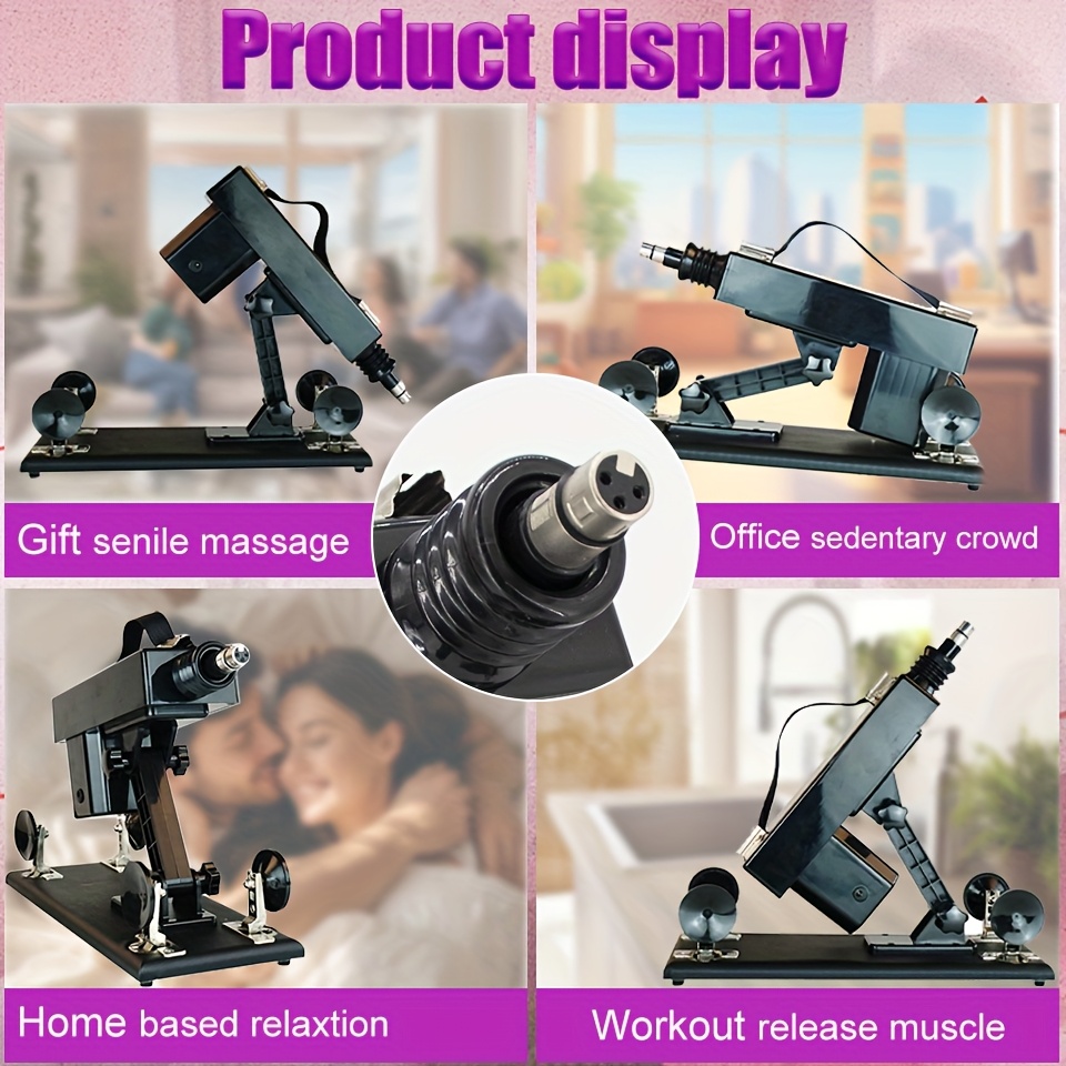 7 Dildos Attachments Sex Machine For Man and Women Sex Toys