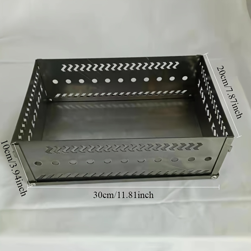 Image of Stainless Steel Sauna Heater Basket - Outdoor Heat & Humidity Enhancer, No Electricity Needed