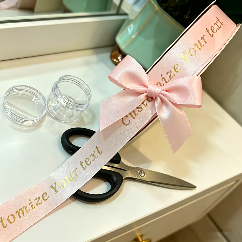 personalized ribbon sold on Temu Australia