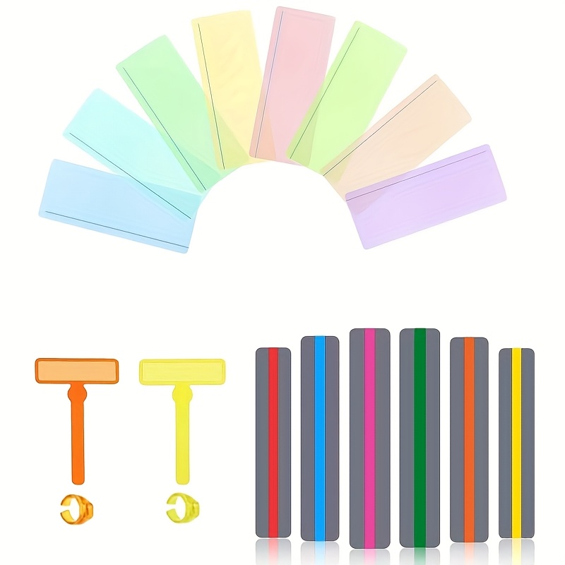 18pcs Guided Reading Strips Set Tools With 3 Sizes Dyslexia Reading , Reading Guide Strips Teacher Educational Classroom Supplies (colour Sets) Finger Trackers Reading Trackers Reading Tools