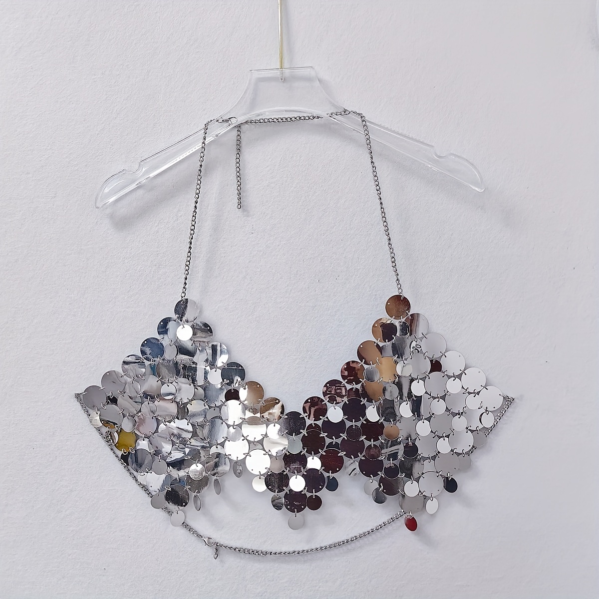 body chain with shiny sequins parties nightclubs Temu Dominican